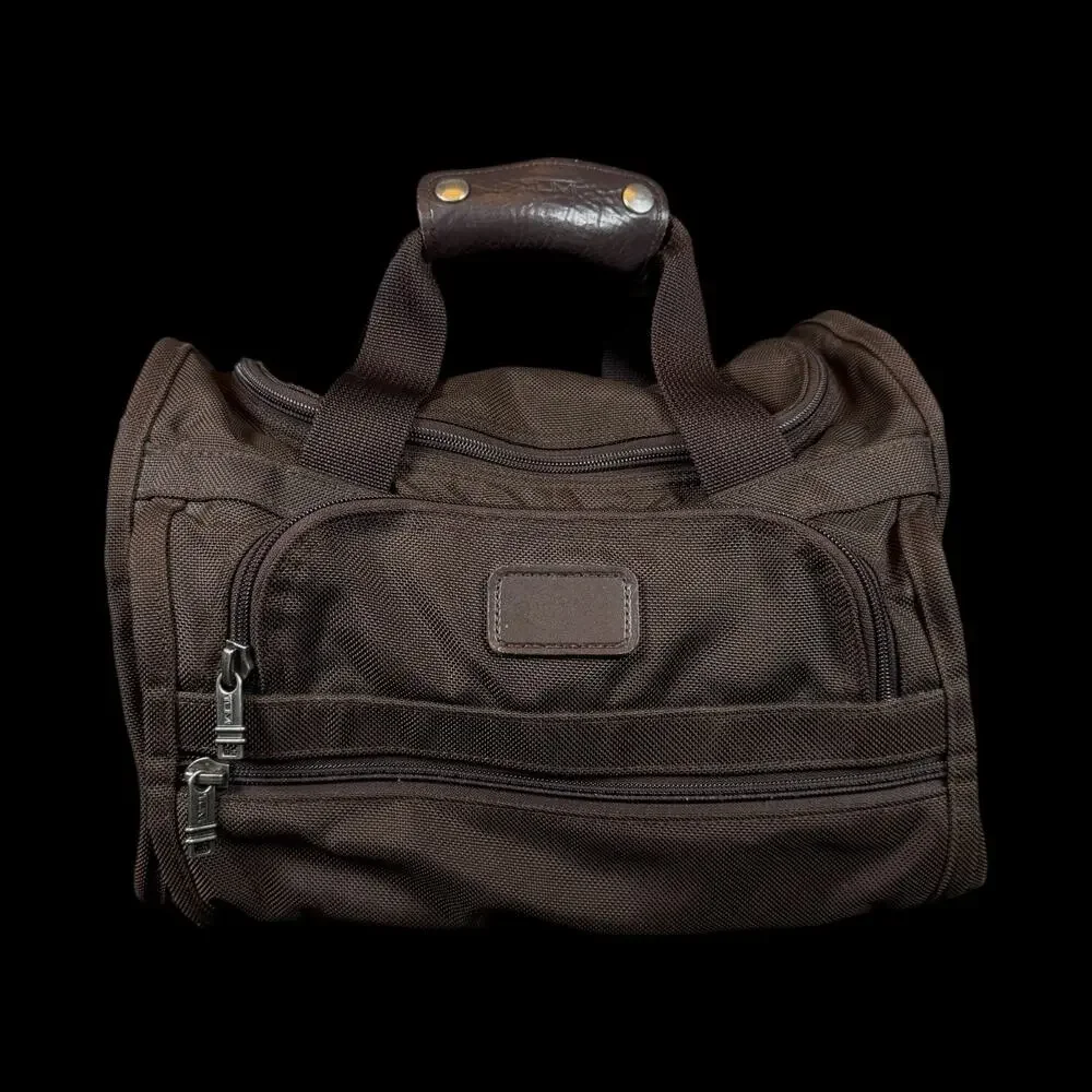 Tumi Duffle Travel bag Nylon Brown Unisex vintage Made in USA